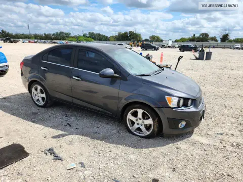 2013 Chevrolet Sonic Ltz VIN 1G1JE5SB9D4186761 фото 4