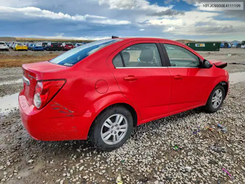 2014 Chevrolet Sonic Lt VIN 1G1JC5SG0E4111109 фото 3