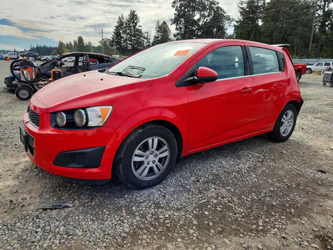 1G1JC6SB0E4124999 — 2014 Chevrolet Sonic, Задняя часть (Rear End), фото до ремонта