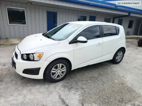 1G1JC6SH0E4156629 — 2014 Chevrolet Sonic, Передняя часть, фото до ремонта