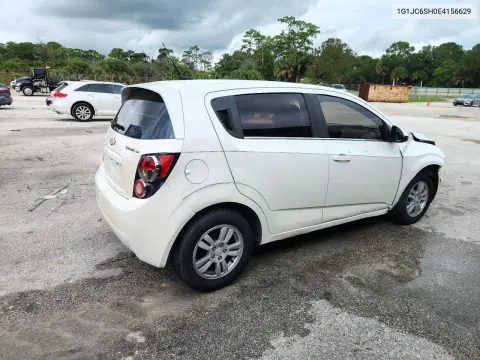 2014 Chevrolet Sonic Lt VIN 1G1JC6SH0E4156629 фото 3