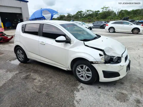 2014 Chevrolet Sonic Lt VIN 1G1JC6SH0E4156629 фото 4