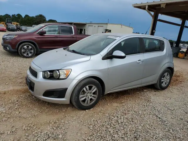 1G1JC6SH7E4102969 — 2014 Chevrolet Sonic, Задняя часть, фото до ремонта