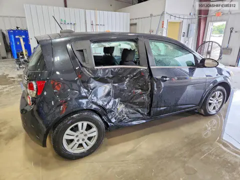 2015 Chevrolet Sonic Lt VIN 1G1JC6SH8F4100312 фото 3
