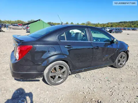 2015 Chevrolet Sonic Rs VIN 1G1JG5SB2F4171385 фото 3
