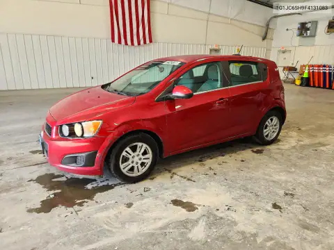 1G1JC6SH9F4131083 — 2015 Chevrolet Sonic, Передняя часть, фото до ремонта