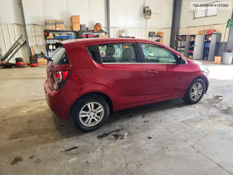 1G1JC6SH9F4131083 — 2015 Chevrolet Sonic, фото 3 с аукциона Copart 15.10.2026, Передняя часть