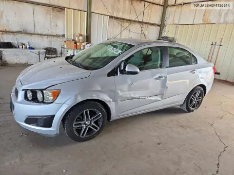 1G1JA5SH0F4126614 — 2015 Chevrolet Sonic, Сторона, фото до ремонта