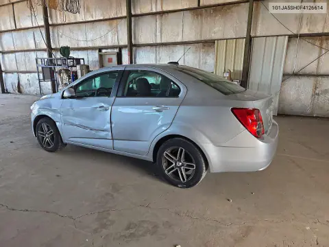 2015 Chevrolet Sonic Ls VIN 1G1JA5SH0F4126614 фото 2