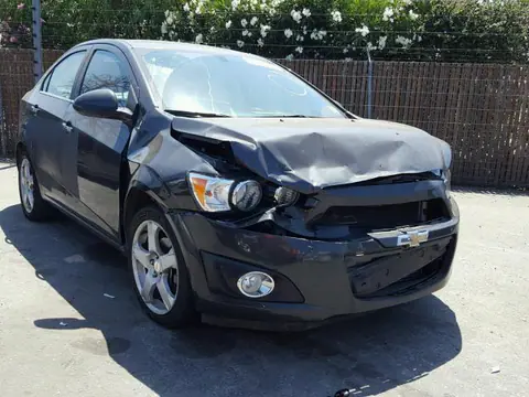 1G1JE5SB6G4146190 — 2016 Chevrolet Sonic, Передняя часть (Front End), фото до ремонта