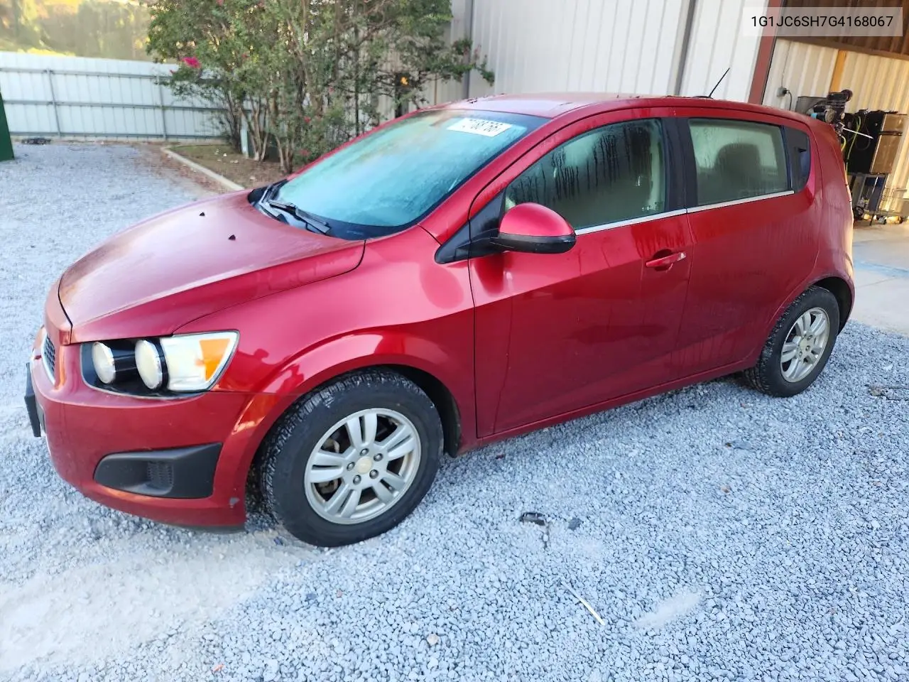 2016 Chevrolet Sonic Lt VIN 1G1JC6SH7G4168067 фото 1