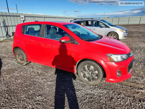 2017 Chevrolet Sonic Lt VIN 1G1JD6SB1H4163179 фото 4