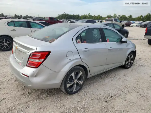 2017 Chevrolet Sonic Premier VIN 1G1JF5SBXH4131660 фото 3