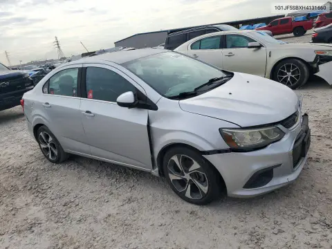 2017 Chevrolet Sonic Premier VIN 1G1JF5SBXH4131660 фото 4
