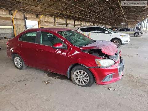 2017 Chevrolet Sonic Lt VIN 1G1JD5SH9H4178138 фото 4