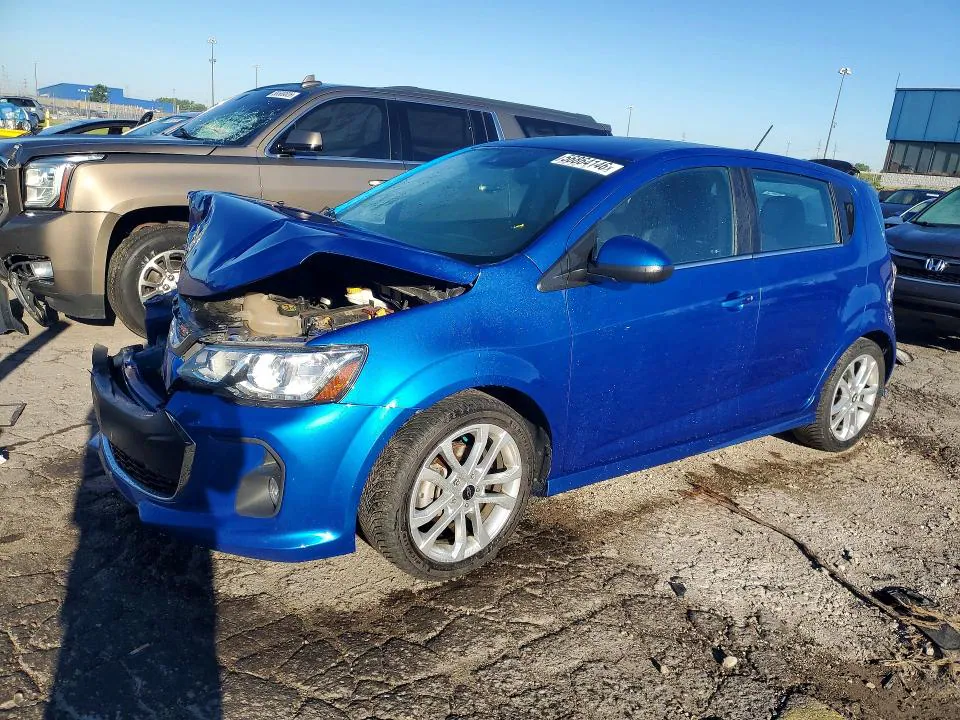 2018 CHEVROLET SONIC VIN 1G1JD6SH1J4102747 фото 1
