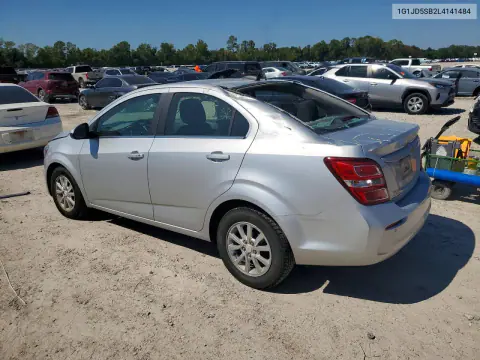 2020 Chevrolet Sonic VIN 1G1JD5SB2L4141484 фото 2