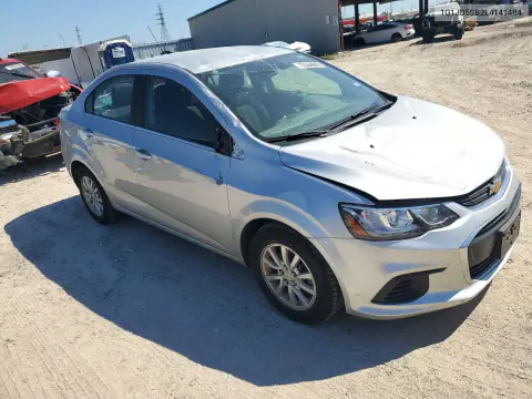 2020 Chevrolet Sonic VIN 1G1JD5SB2L4141484 фото 4