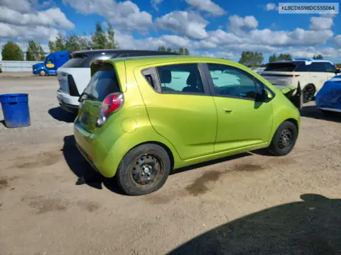 2013 Chevrolet Spark 1Lt VIN KL8CD6S98DC555064 фото 3