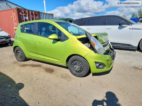 2013 Chevrolet Spark 1Lt VIN KL8CD6S98DC555064 фото 4