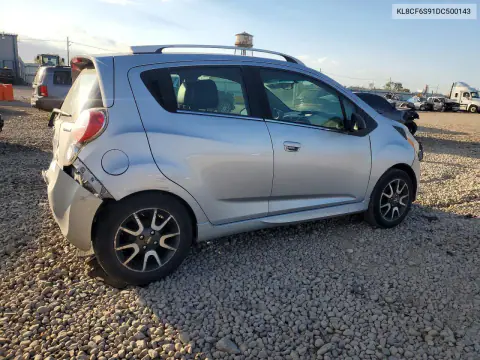 2013 Chevrolet Spark 2Lt VIN KL8CF6S91DC500143 фото 3