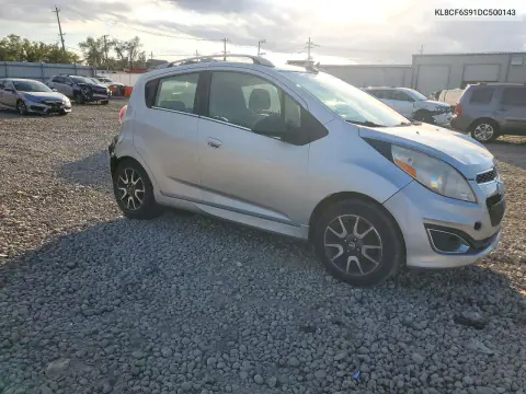 2013 Chevrolet Spark 2Lt VIN KL8CF6S91DC500143 фото 4