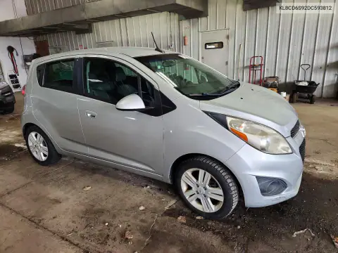 KL8CD6S92DC593812 — 2013 Chevrolet Spark, фото 4 с аукциона Copart 19.10.2026, Мелкие вмятины и царапины