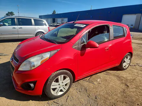 KL8CB6S98EC529930 — 2014 Chevrolet Spark, Передняя часть (Front End), фото до ремонта