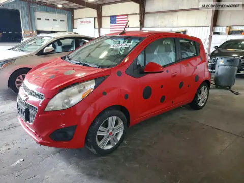 KL8CB6S99EC437502 — 2014 Chevrolet Spark, Механические повреждения, фото до ремонта