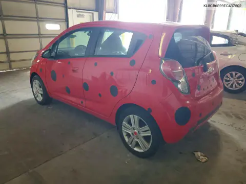 2014 Chevrolet Spark Ls VIN KL8CB6S99EC437502 фото 2