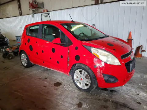 2014 Chevrolet Spark Ls VIN KL8CB6S99EC437502 фото 4