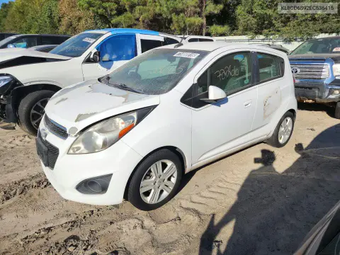 KL8CD6S92EC536415 — 2014 Chevrolet Spark, Мелкие вмятины и царапины, фото до ремонта
