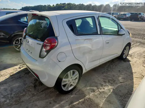 2014 Chevrolet Spark 1Lt VIN KL8CD6S92EC536415 фото 3