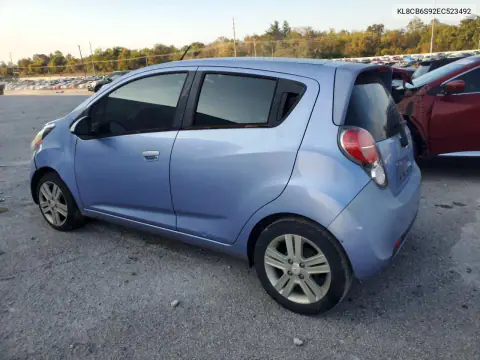 KL8CB6S92EC523492 — 2014 Chevrolet Spark, фото 2 с аукциона Copart, Передняя часть