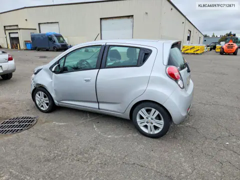 2015 Chevrolet Spark Ls VIN KL8CA6S97FC712871 фото 2