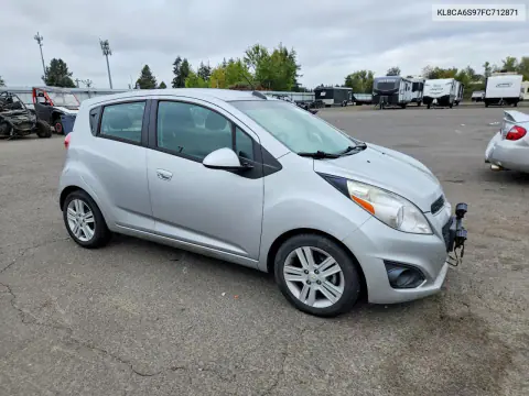 2015 Chevrolet Spark Ls VIN KL8CA6S97FC712871 фото 4
