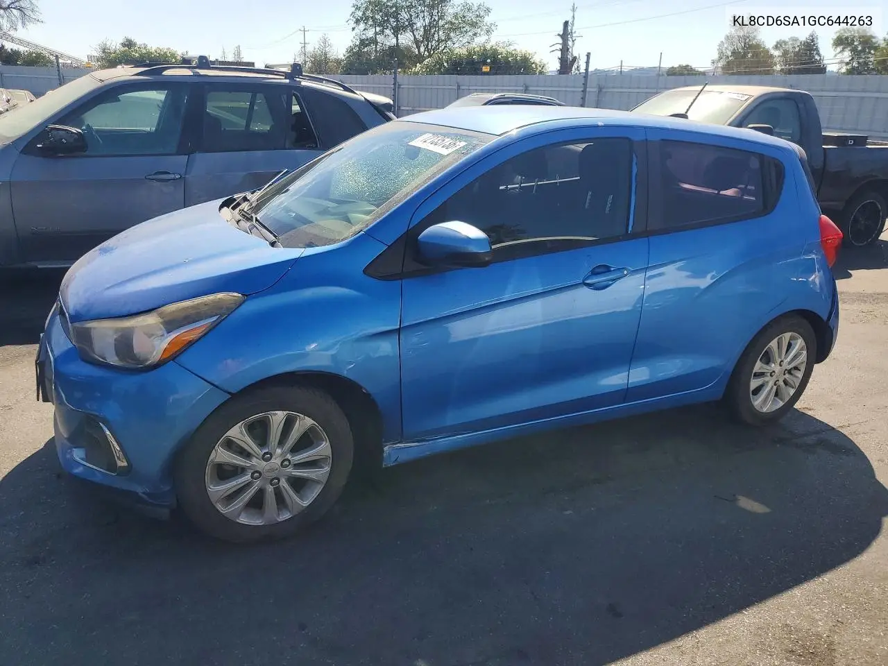 2016 Chevrolet Spark 1Lt VIN KL8CD6SA1GC644263 фото 1