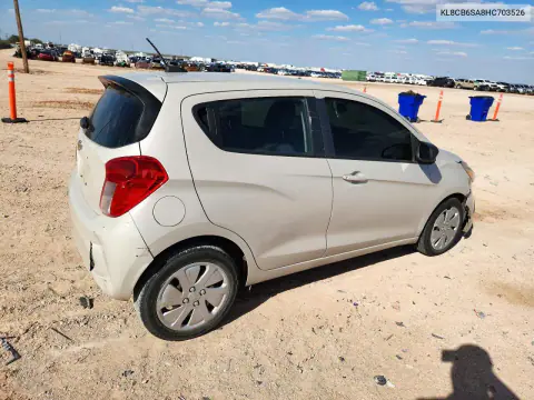 2017 Chevrolet Spark Ls VIN KL8CB6SA8HC703526 фото 3
