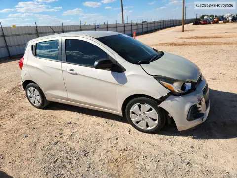 2017 Chevrolet Spark Ls VIN KL8CB6SA8HC703526 фото 4