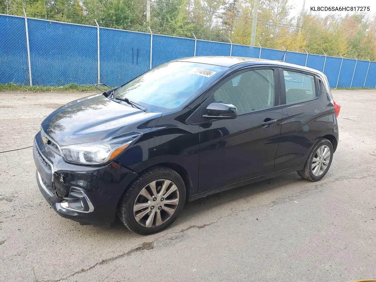 KL8CD6SA6HC817275 Chevrolet Spark 2017 — повреждение Передняя часть, фото до ремонта