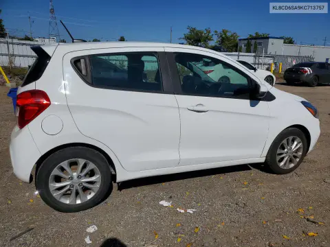 2019 Chevrolet Spark 1Lt VIN KL8CD6SA9KC713757 фото 3