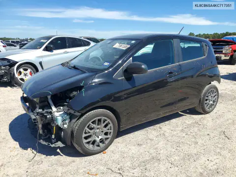 KL8CB6SA4KC717351 — 2019 Chevrolet Spark, Передняя часть, фото до ремонта