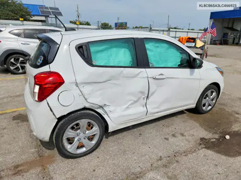 2020 Chevrolet Spark Ls VIN KL8CB6SA3LC466923 фото 3