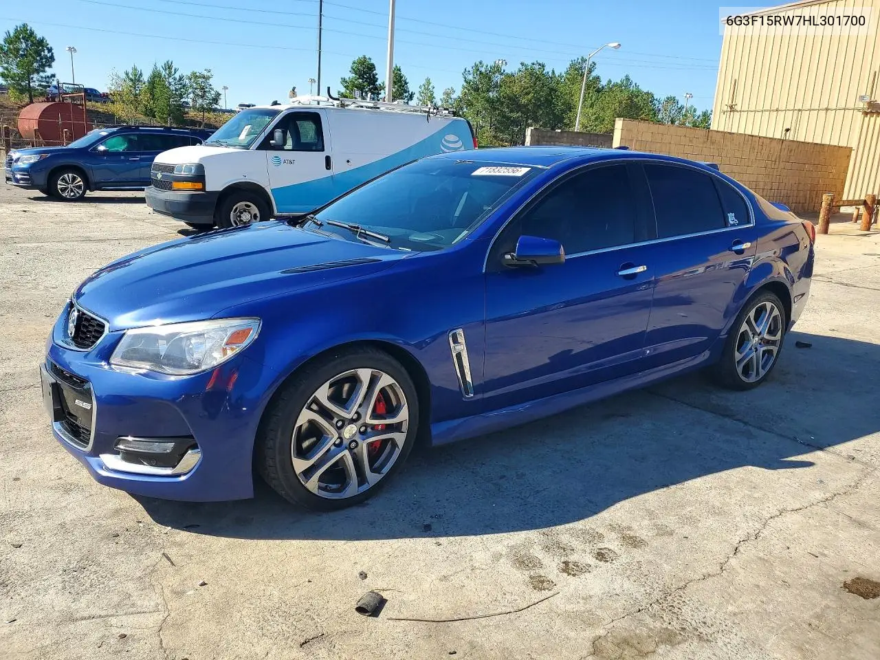 2017 Chevrolet Ss VIN 6G3F15RW7HL301700 фото 1