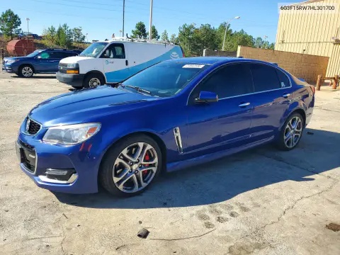 6G3F15RW7HL301700 — 2017 Chevrolet SS, Сторона, фото до ремонта