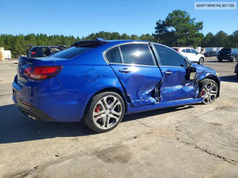 2017 Chevrolet Ss VIN 6G3F15RW7HL301700 фото 3
