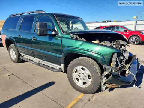2003 Chevrolet Suburban K1500 VIN 3GNFK16Z13G338790 фото 4