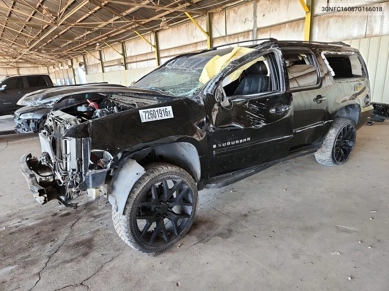 2007 Chevrolet Suburban C1500 VIN 3GNFC16087G166018 фото 1