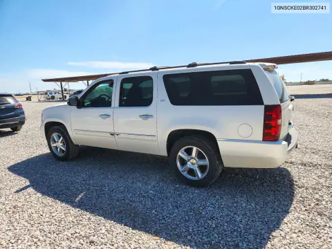 2011 Chevrolet Suburban C1500 Ltz VIN 1GNSCKE02BR302741 фото 2