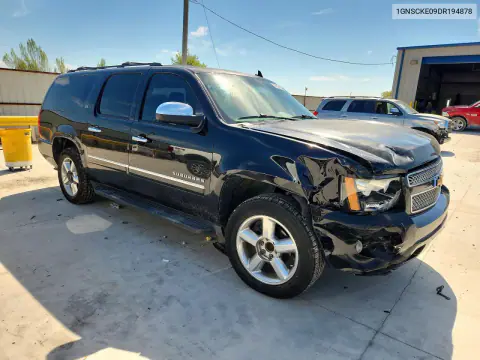 2013 Chevrolet Suburban C1500 Ltz VIN 1GNSCKE09DR194878 фото 4
